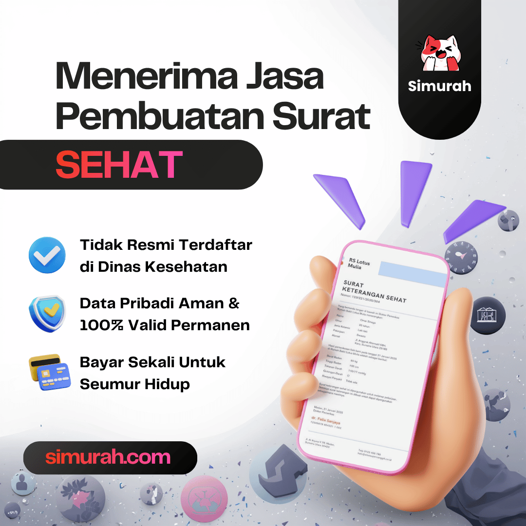 Jasa Pembuatan Surat Sehat